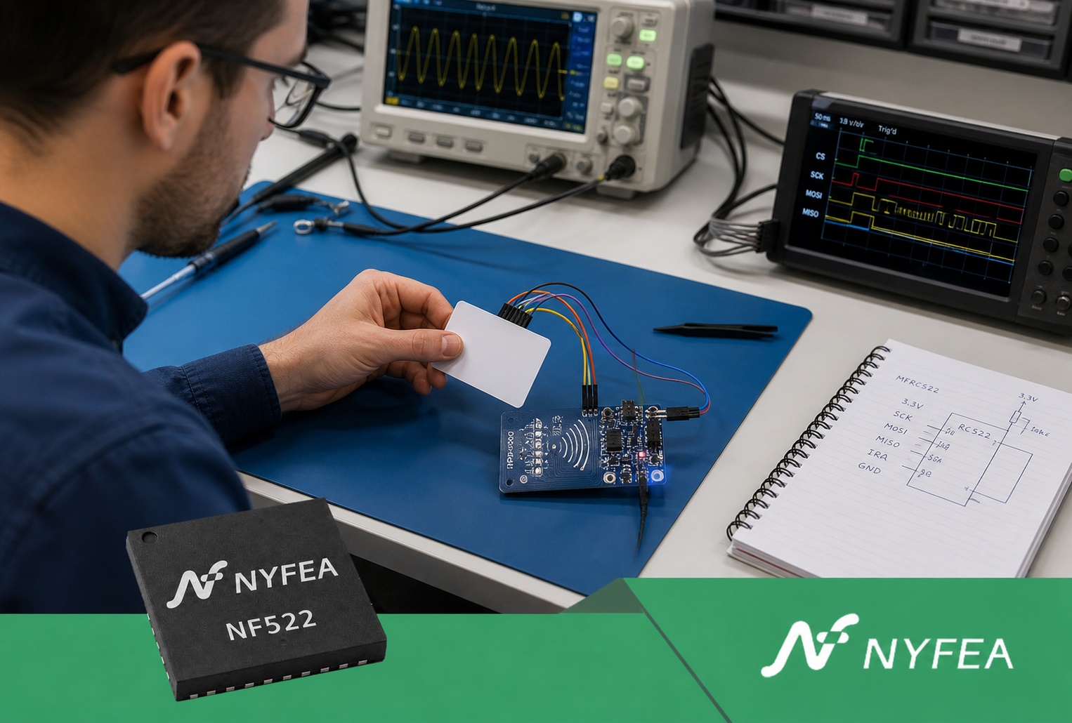 mfrc522 RFID Reader IC nf522