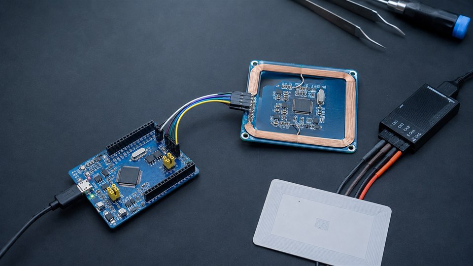 STM32 and CLRC663 LPCD register debugging