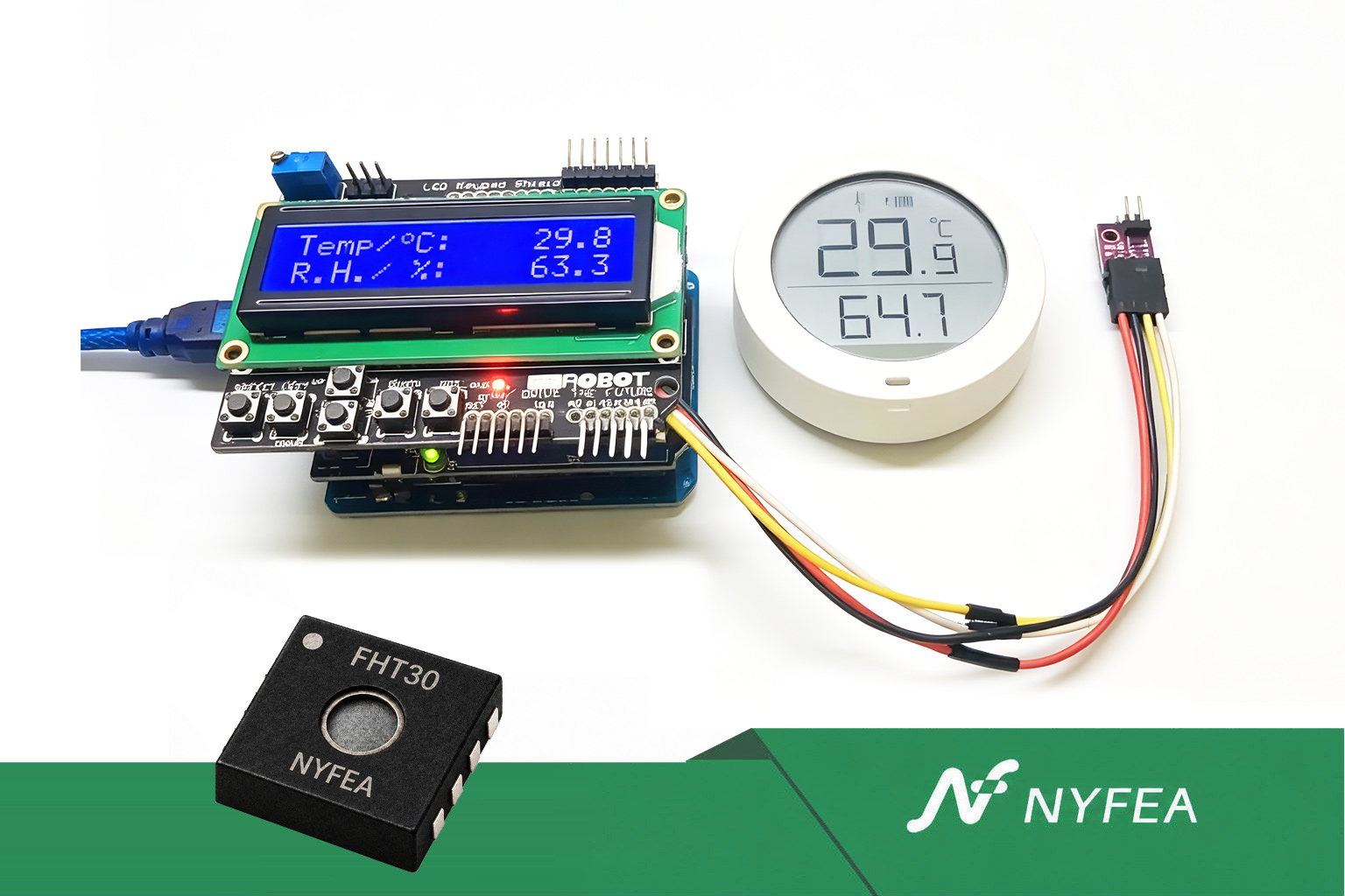 SHT30 Reads High Near ESP32