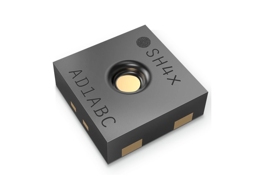 Sensirion SHT40 digital humidity and temperature sensor in the SHT4x DFN package