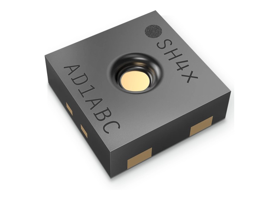 Sensirion SHT45 high-accuracy digital humidity and temperature sensor in the SHT4x DFN package