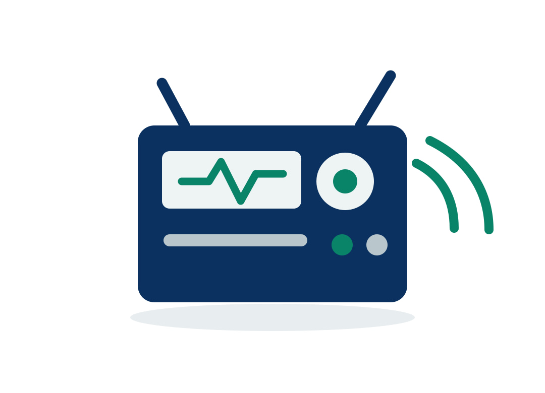AC receiver signal conditioning icon