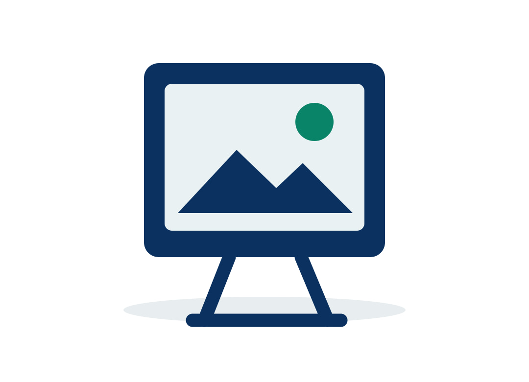 Digital picture frame icon