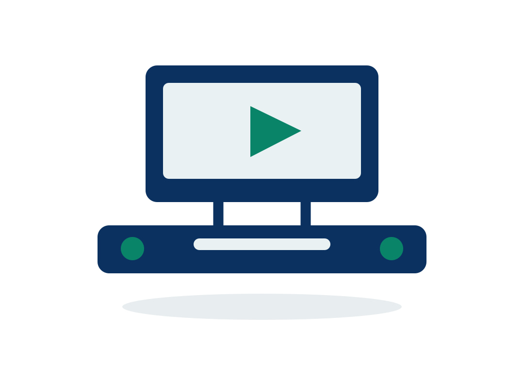 Blu-ray player and home theater icon