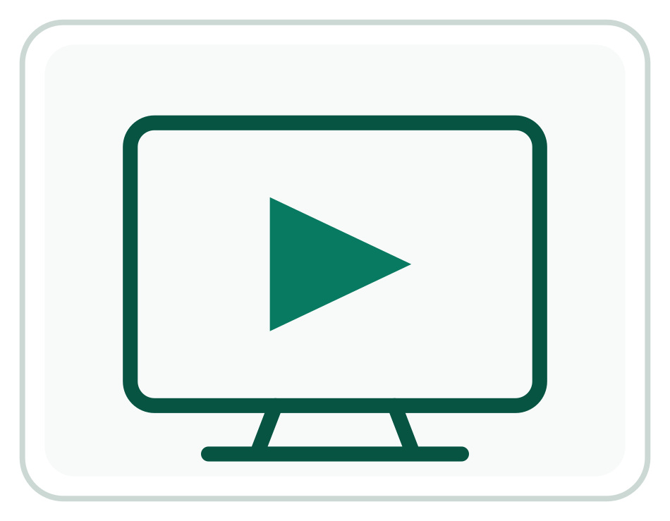 Video communication system application icon