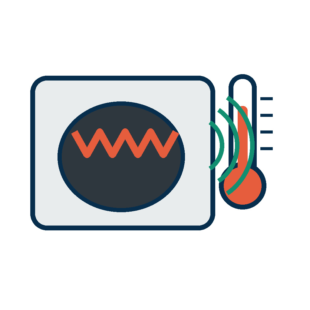 Heater or appliance temperature threshold control